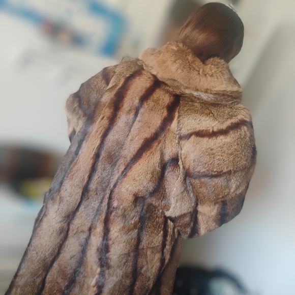 Polo Norte rabbit fur coat - Picture 3 of 3